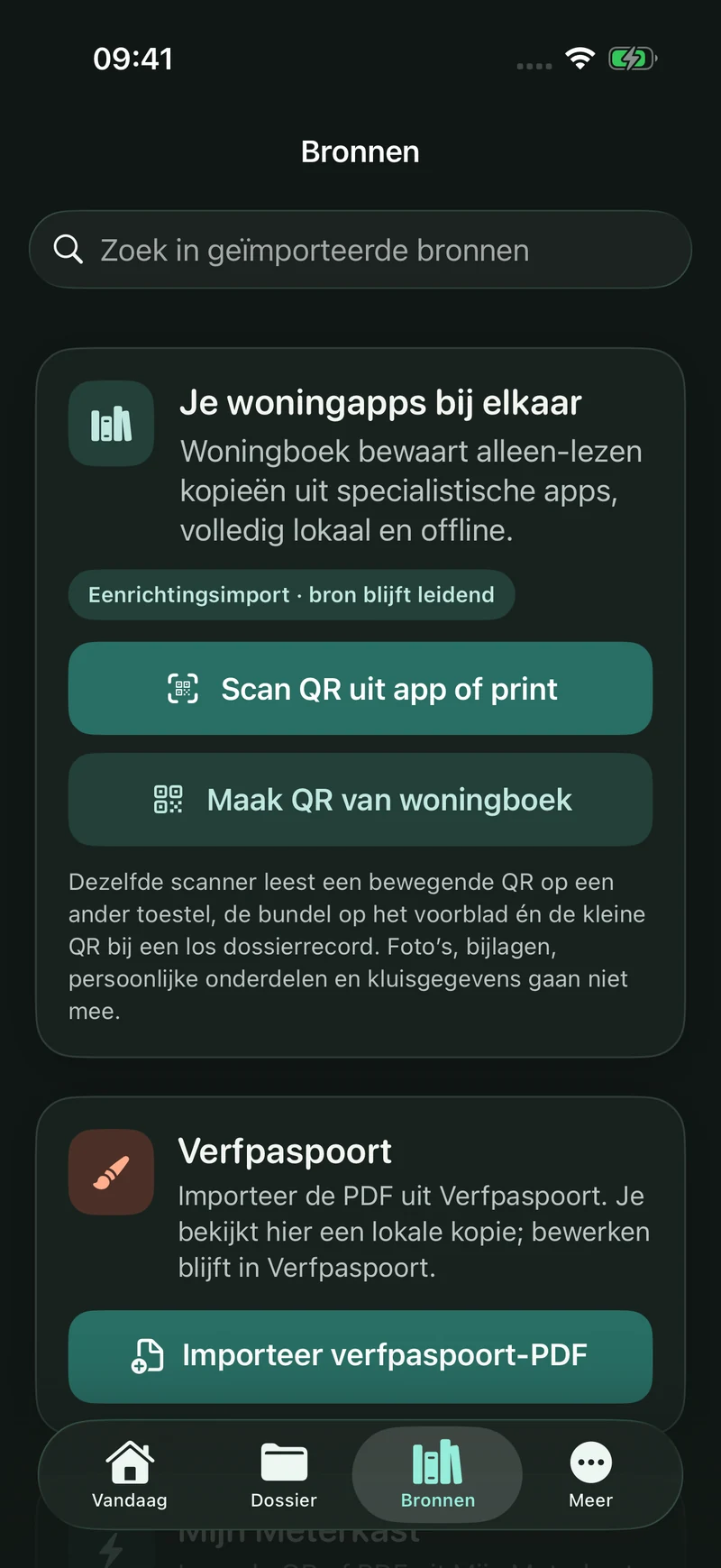 Source copies in Woningboek